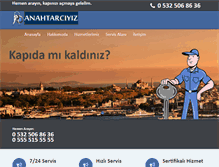 Tablet Screenshot of anahtarciyiz.com